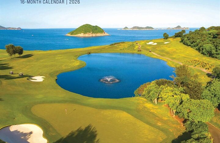 Golf Courses Photo Calendar 2026