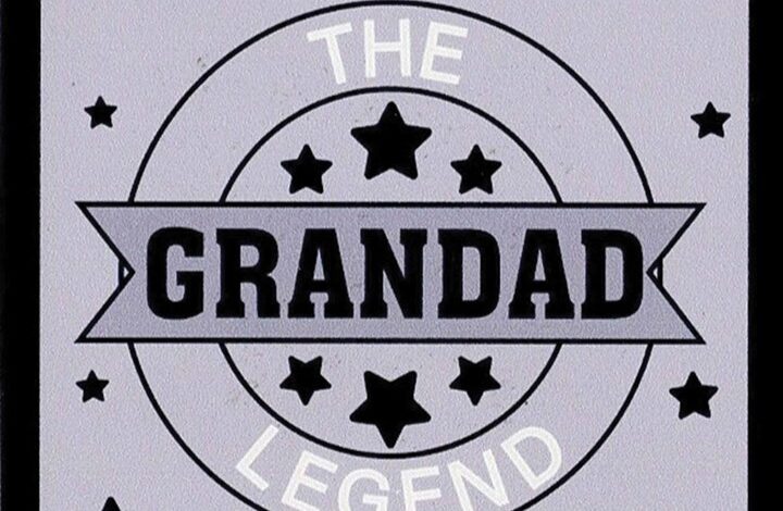 Grandad The Legend Coaster