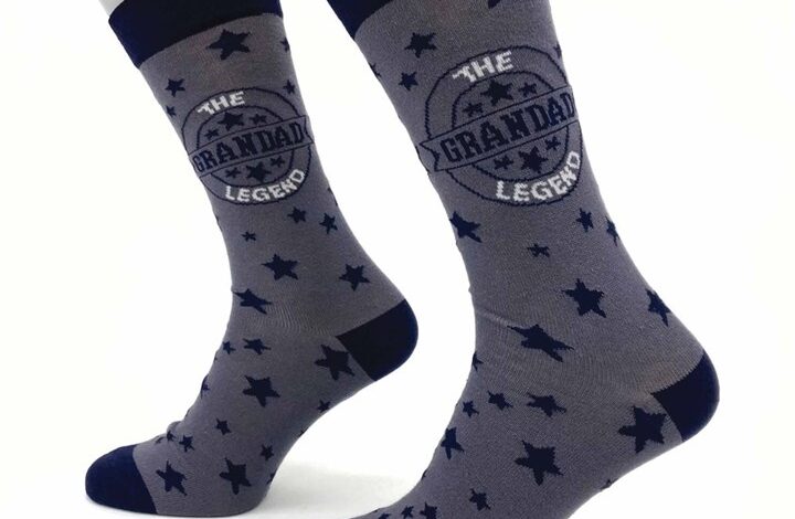 Grandad The Legend Socks - Size 7 - 11
