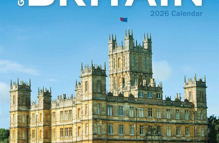 Great Britain Mini Calendar 2026