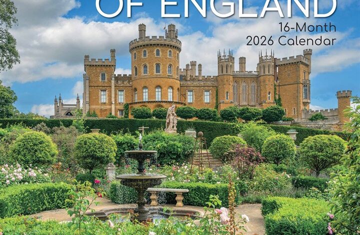 Great Gardens Of England Calendar 2026