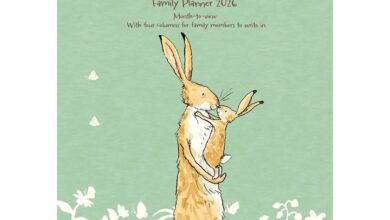 Guess How Much I Love You A3 Family Planner 2026