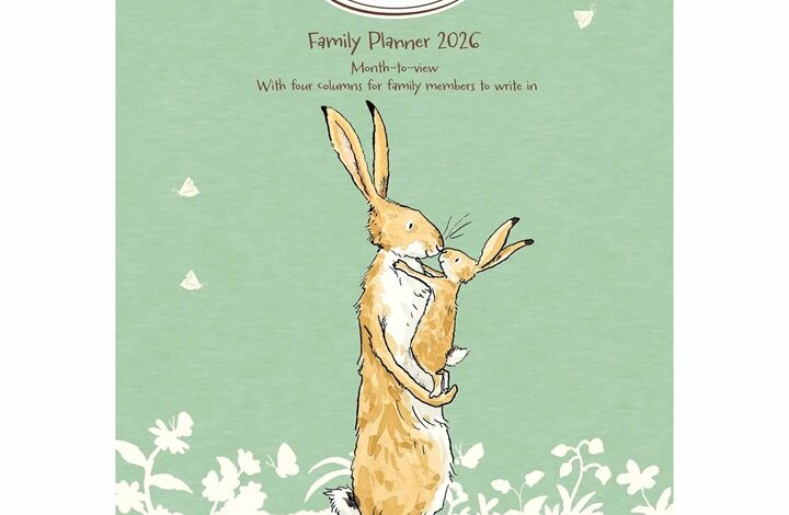 Guess How Much I Love You A3 Family Planner 2026