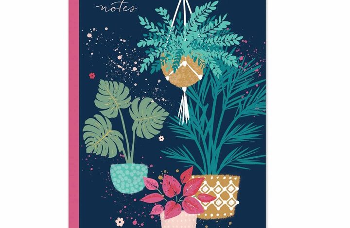 Happy Plants Softcover A5 Notebook