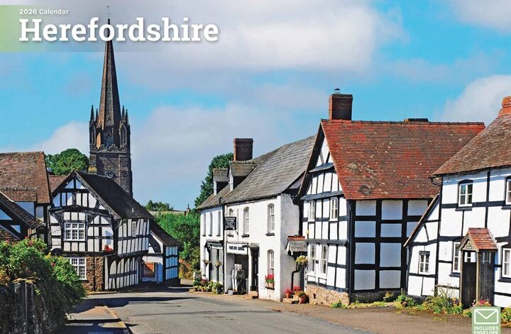 Herefordshire A4 Calendar 2026