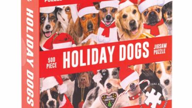 Holiday Dogs Jigsaw