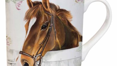 Horse Tarka Mug