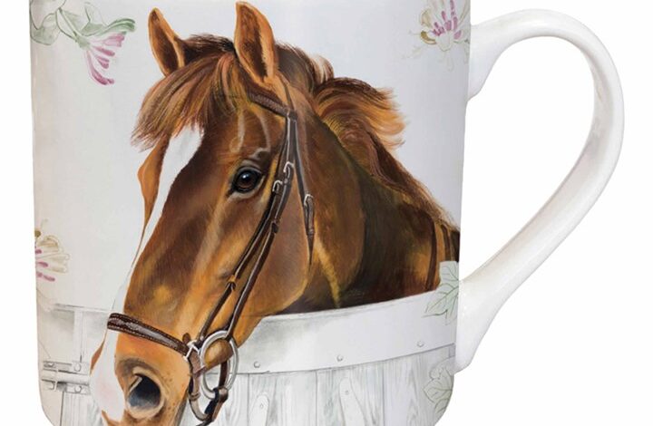 Horse Tarka Mug