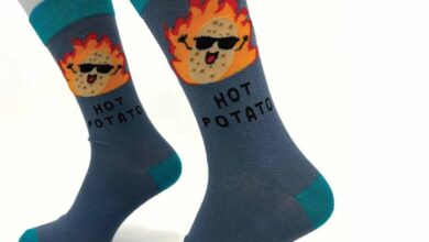 Hot Potato Socks - Size 7 - 11