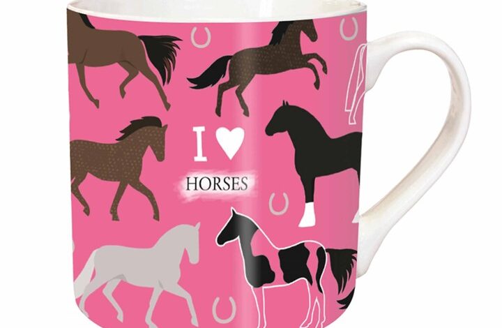 I Love Horses Tarka Mug