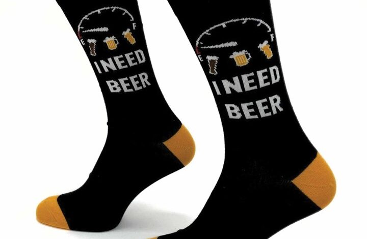 I Need Beer Socks - Size 7 - 11
