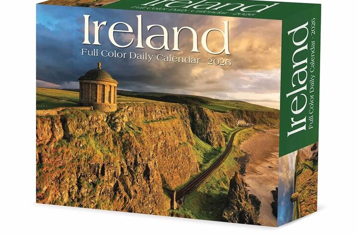 Ireland Desk Calendar 2026