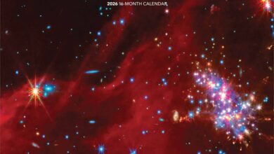 James Webb Space Telescope Calendar 2026