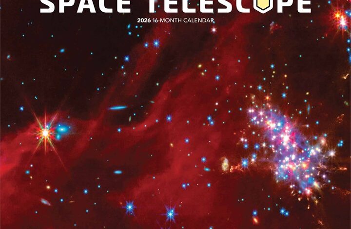 James Webb Space Telescope Calendar 2026