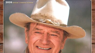 John Wayne Calendar 2026
