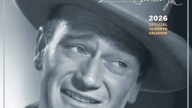 John Wayne Mini Calendar 2026