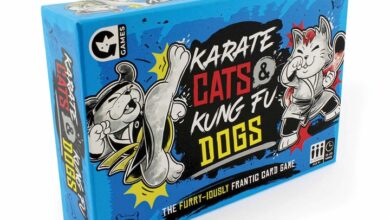 Karate Cats & Kung Fu Dogs Card Game