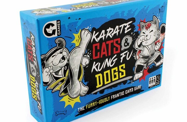 Karate Cats & Kung Fu Dogs Card Game