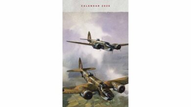 Legends Of WWII Slim Calendar 2026