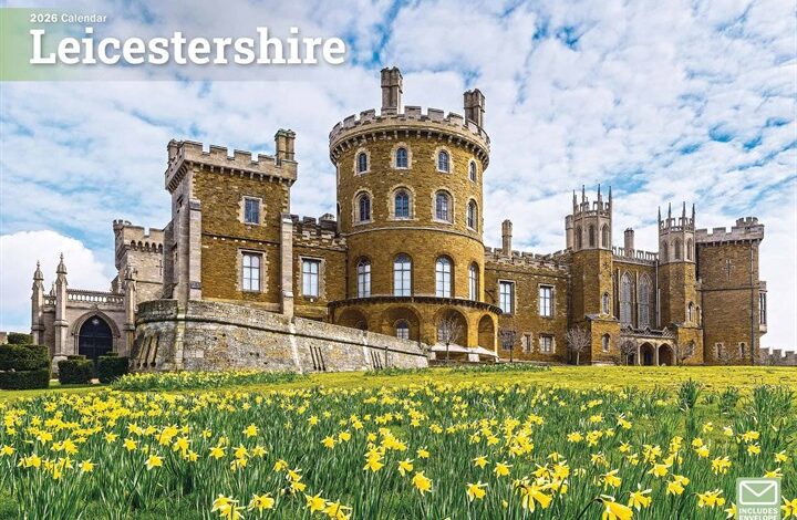 Leicestershire A4 Calendar 2026
