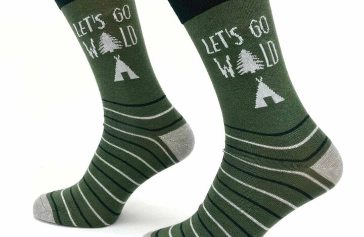 Let's Go Wild Socks - Size 6 - 9