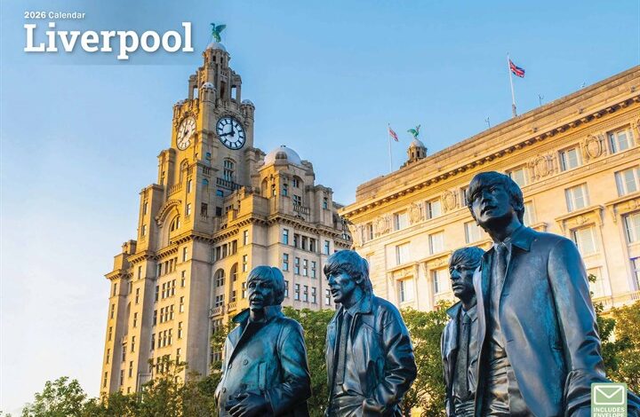 Liverpool A4 Calendar 2026