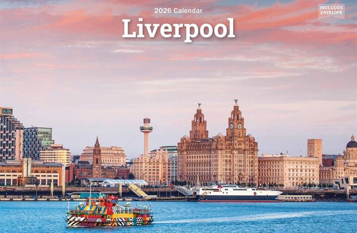 Liverpool A5 Calendar 2026