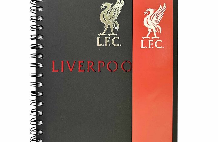 Liverpool FC A5 Spiral Notebook