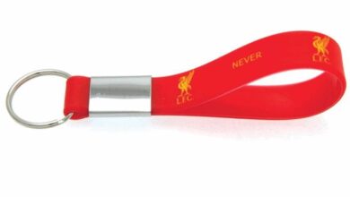 Liverpool FC Silicone Keyring