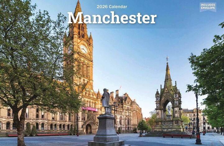 Manchester A5 Calendar 2026