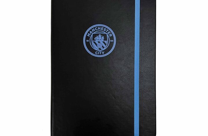 Manchester City FC Classic Crest A5 Notebook