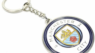 Manchester City FC Keyring