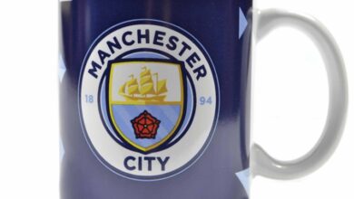 Manchester City FC Particle Mug
