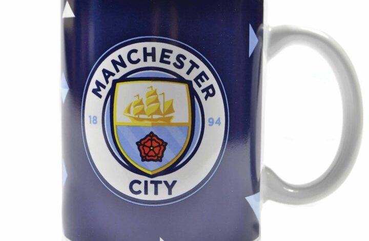 Manchester City FC Particle Mug