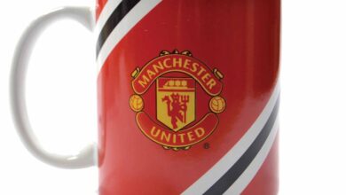 Manchester United FC Core Stripe Mug