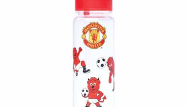 Manchester United FC Mascot Water Bottle