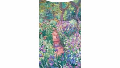Monet Slim Calendar 2026