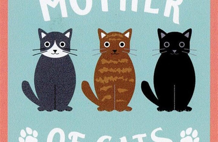 Mother of Cats Coaster