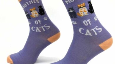 Mother of Cats Socks - Size 4 - 8