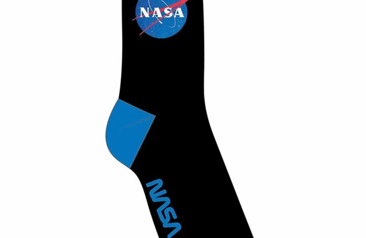 NASA Blue Socks - Size 7 - 11