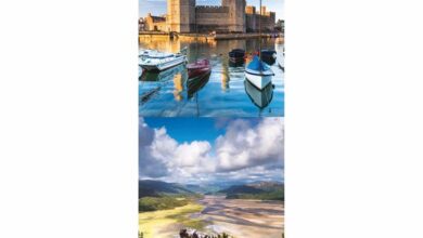 North Wales Slim Calendar 2026