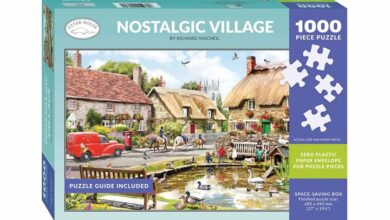 Nostalgic Village Jigsaw