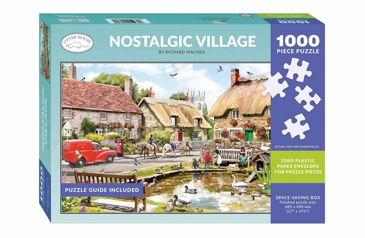 Nostalgic Village Jigsaw
