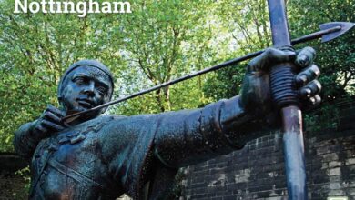 Nottingham A4 Calendar 2026