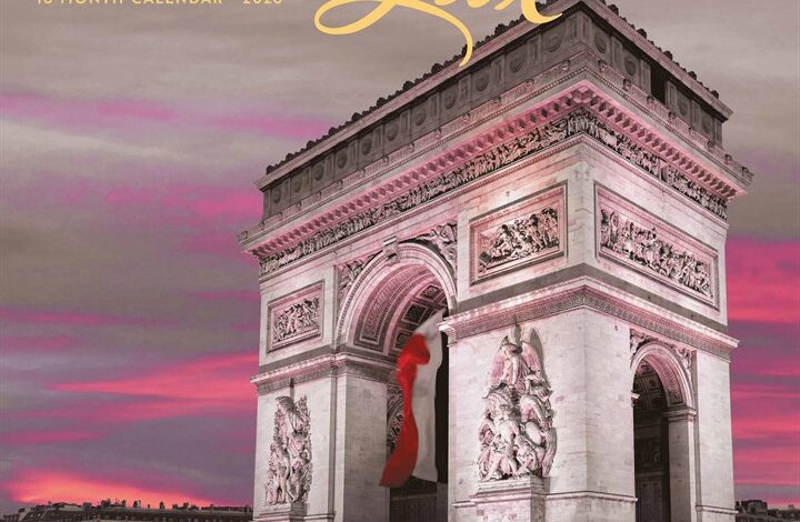 Paris Lux Calendar 2026