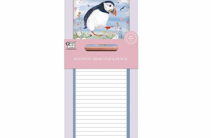 Puffin Magnetic Memo Pad