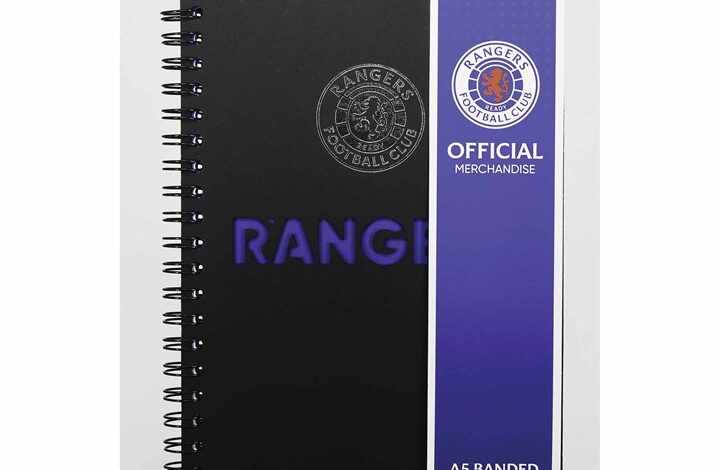 Rangers FC A5 Spiral Notebook
