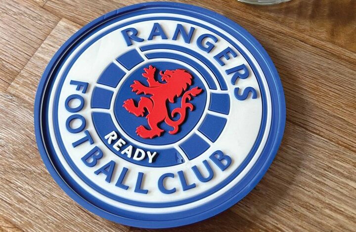 Rangers FC PVC Coaster