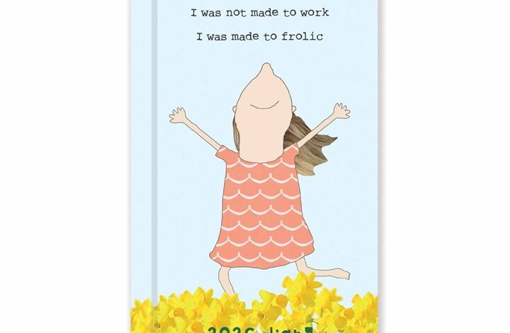 Rosie Made A Thing Slim Diary 2026