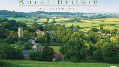 Rural Britain A4 Calendar 2026